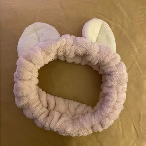 Soft spa day headband, cat ears - urban outfitters